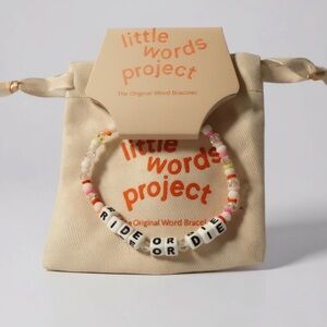 NWT Little Words Project Shimmer Bracelet Gifts Stocking‎ Stuffer Handmade